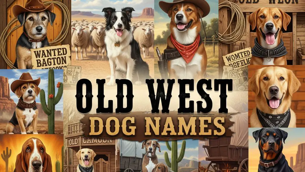Old West Dog Names