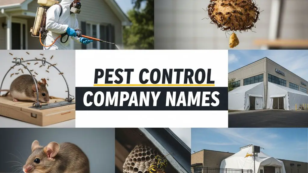 Pest Control Company Names