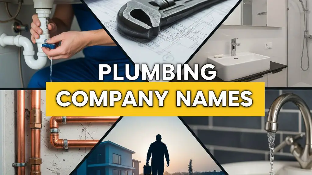 Plumbing Company Names
