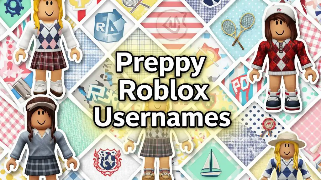 Preppy Roblox Usernames