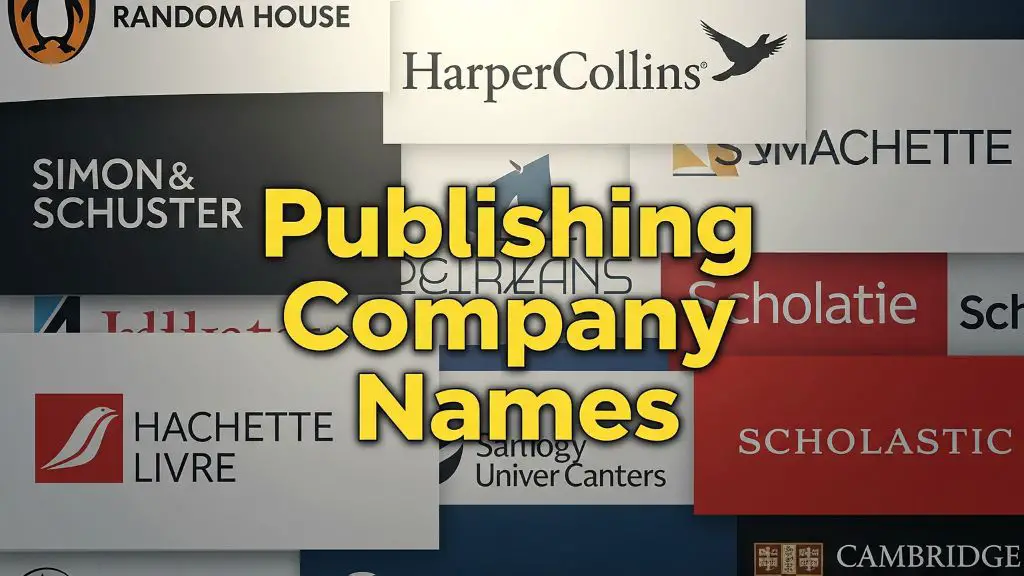 Publishing Company Names