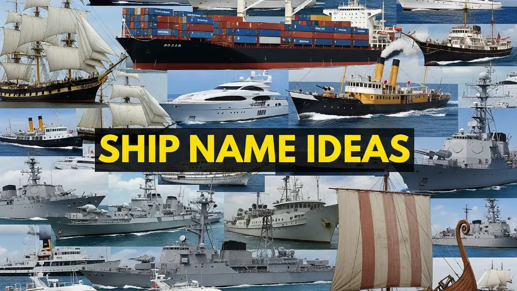 Ship Name Ideas