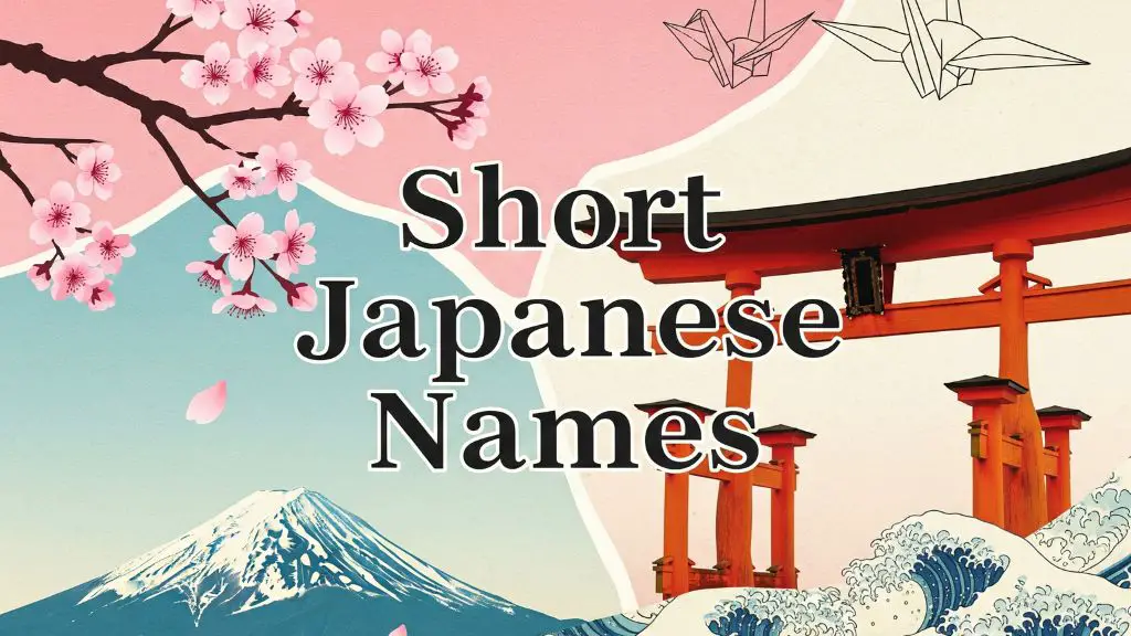 Short Japanese Names