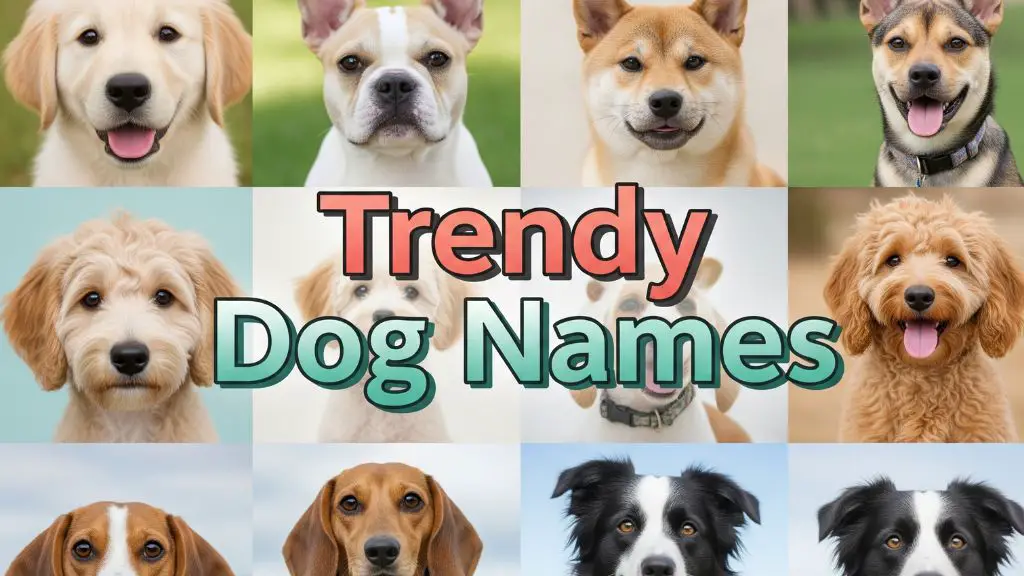 Trendy Dog Names