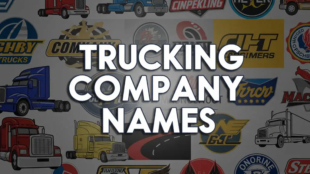 Trucking Company Names
