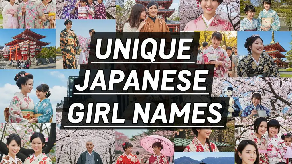 Unique Japanese Girl Names