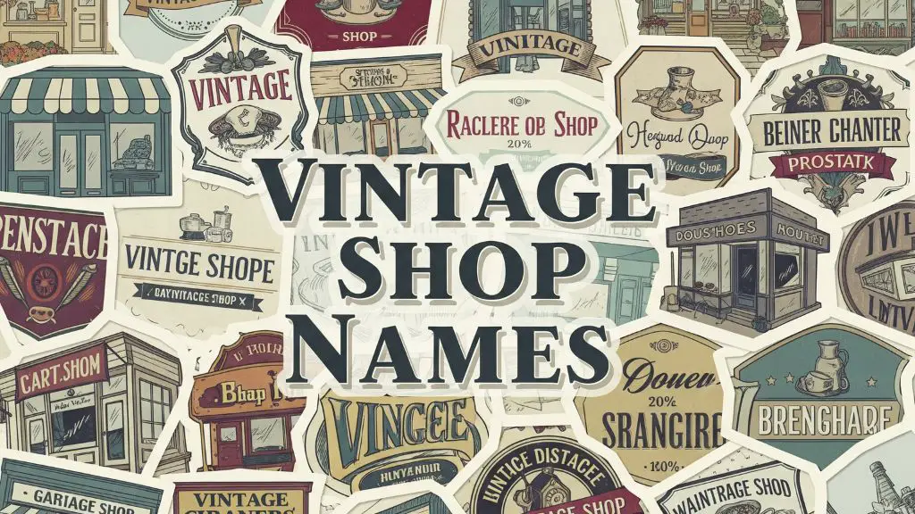 Vintage Shop Names