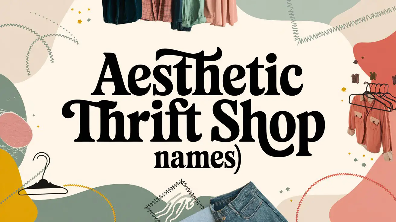Aesthetic Thrift Shop Names