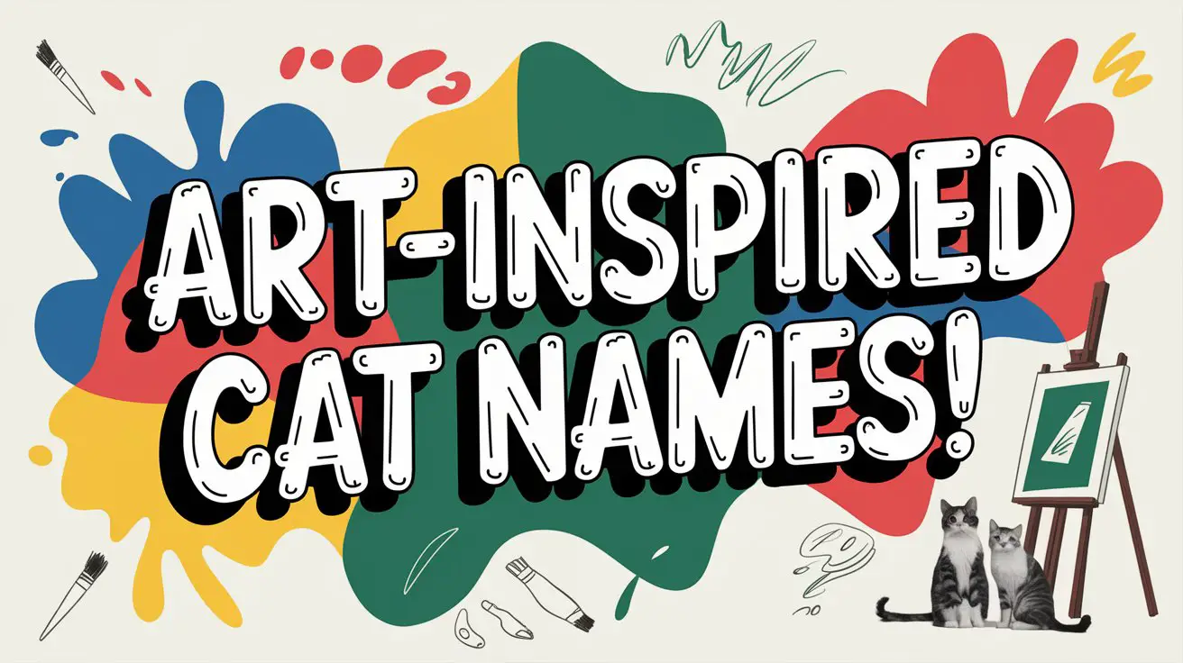 Art-Inspired Cat Names