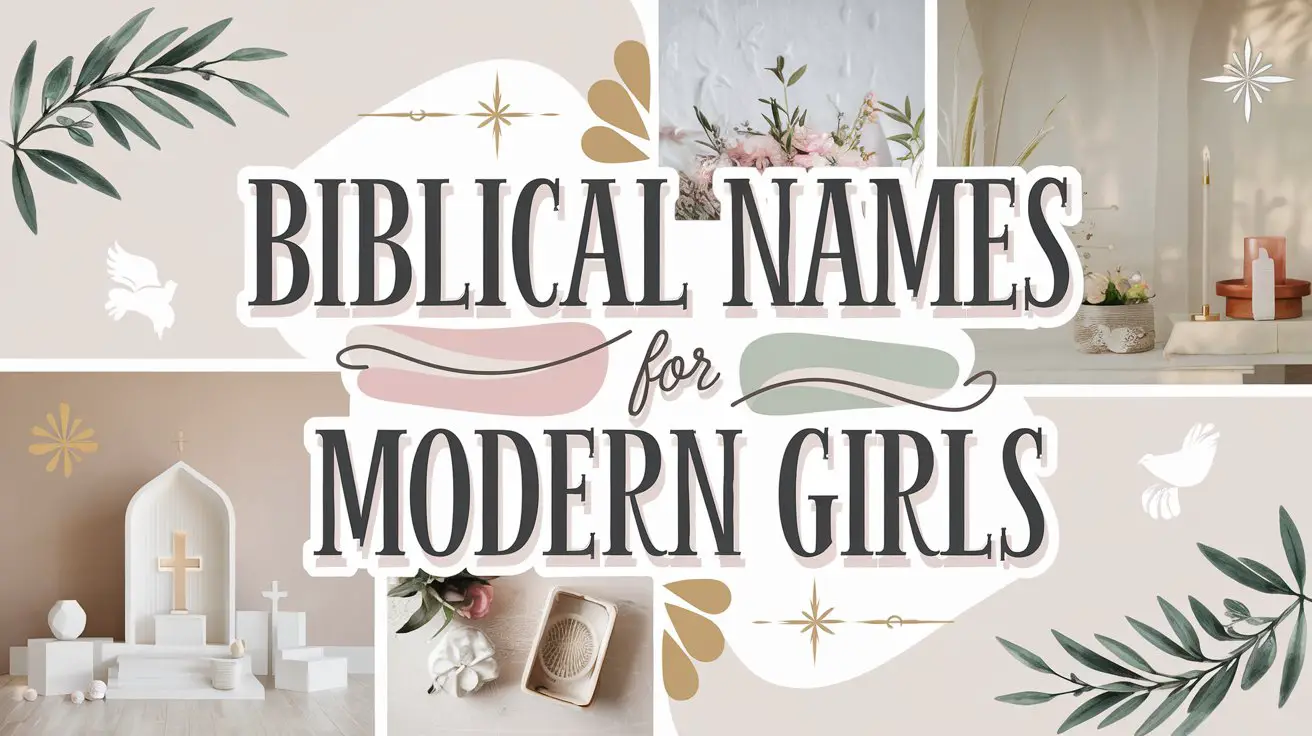 Biblical Names For Modern Girls