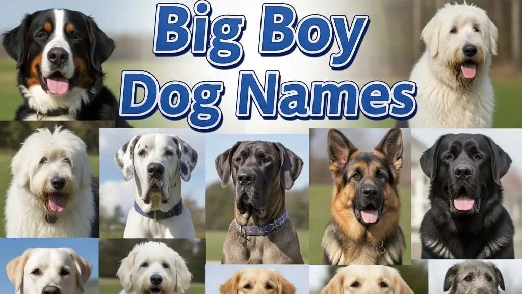 Big Boy Dog Names