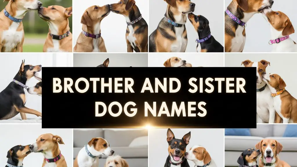 Brother and Sister Dog Names