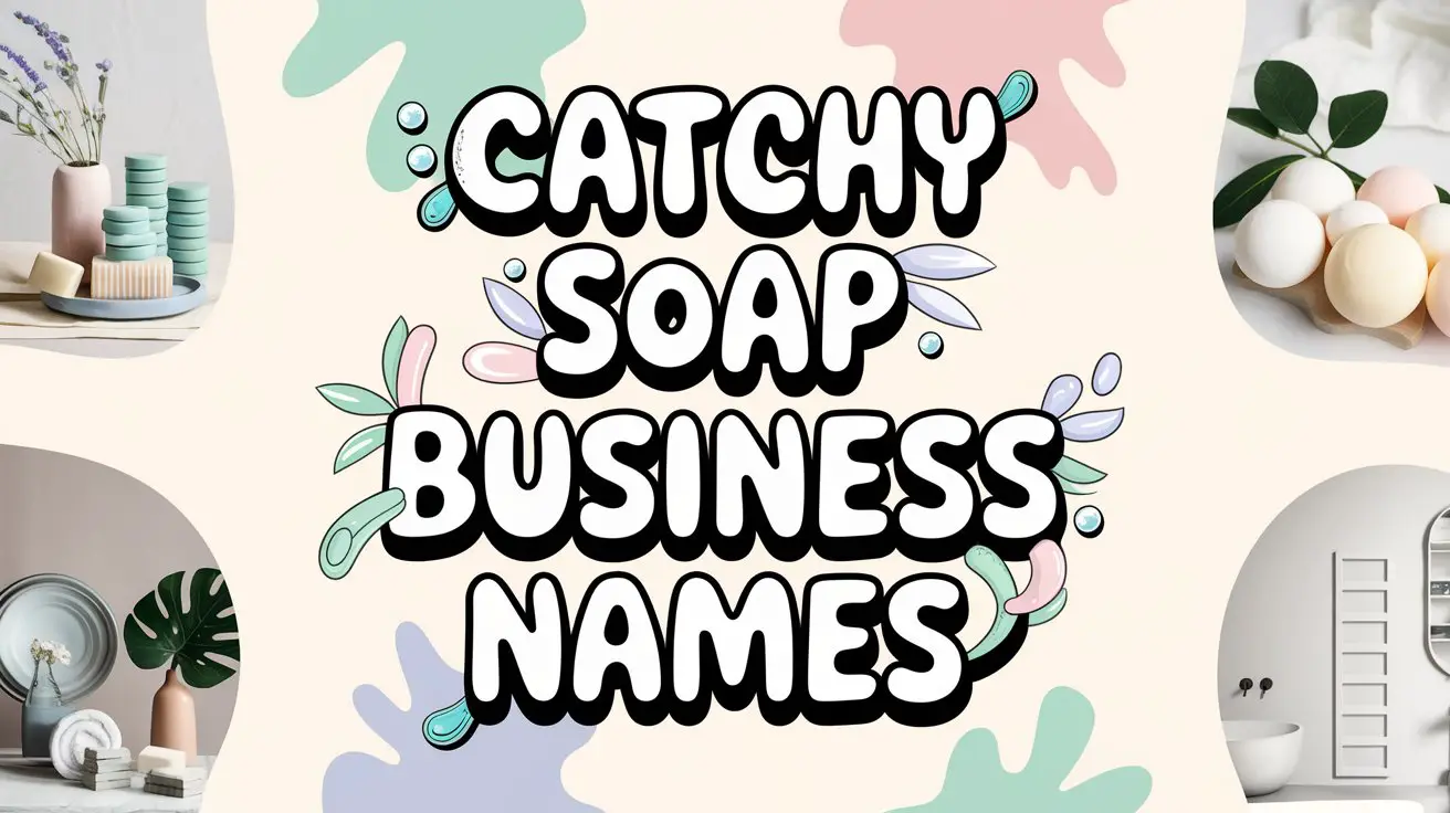 Catchy Soap Business Names