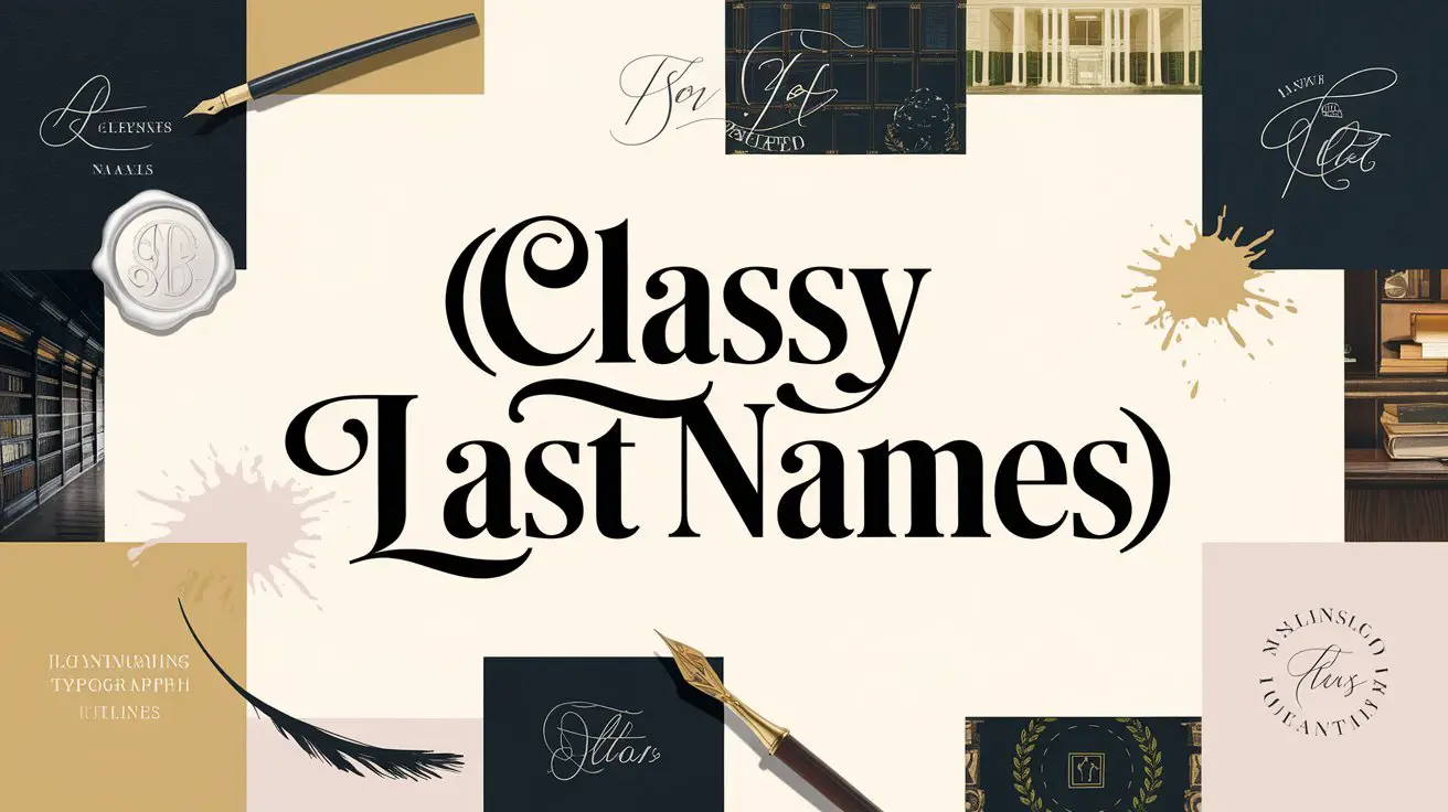 Classy Last Names