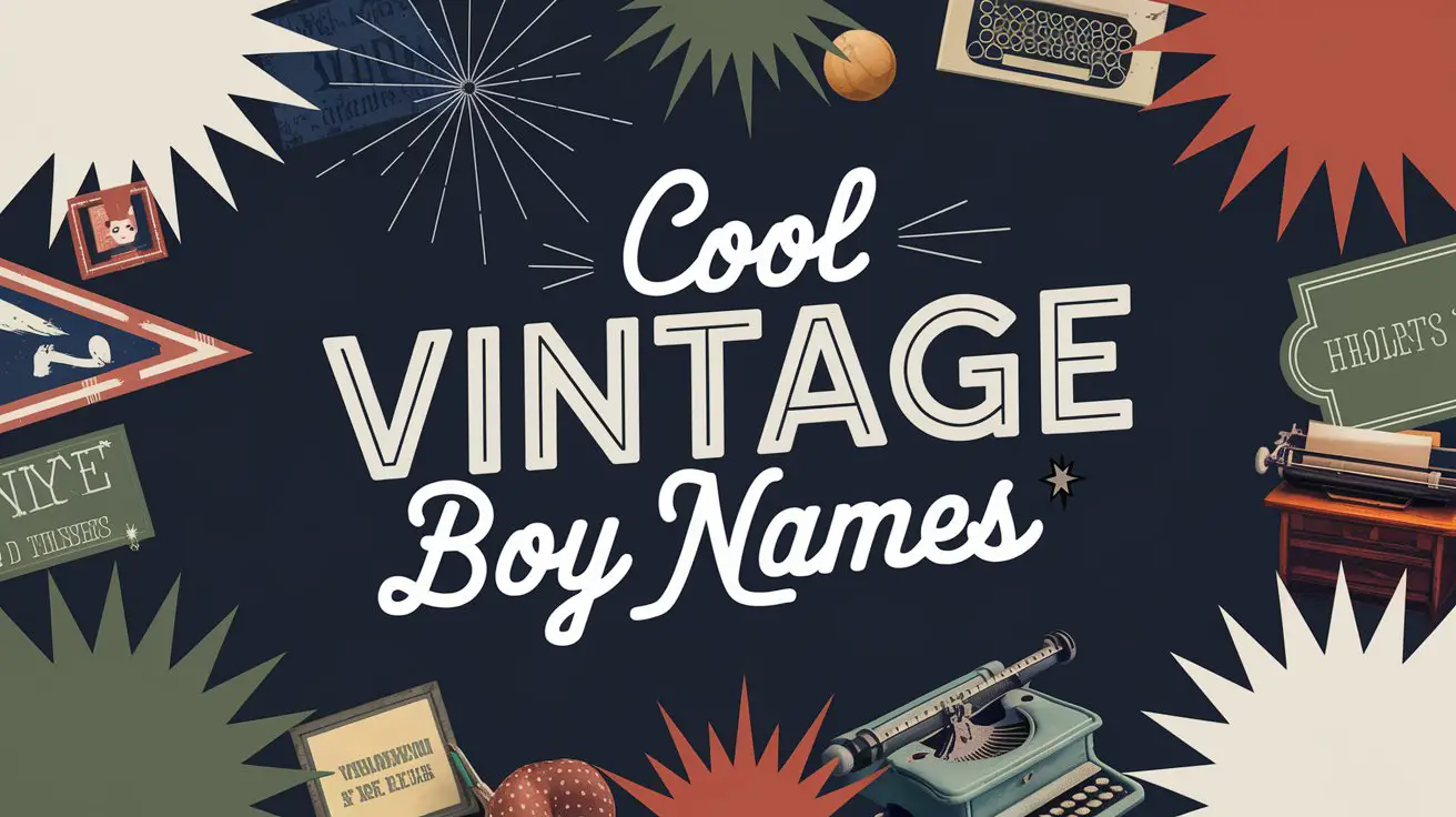 Cool Vintage Boy Names