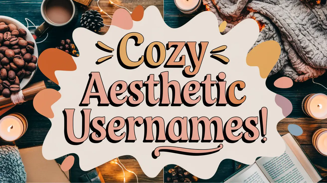 Cozy Aesthetic Usernames