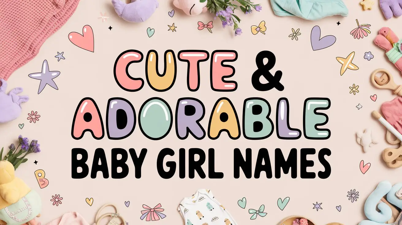 Cute & Adorable Baby Girl Names
