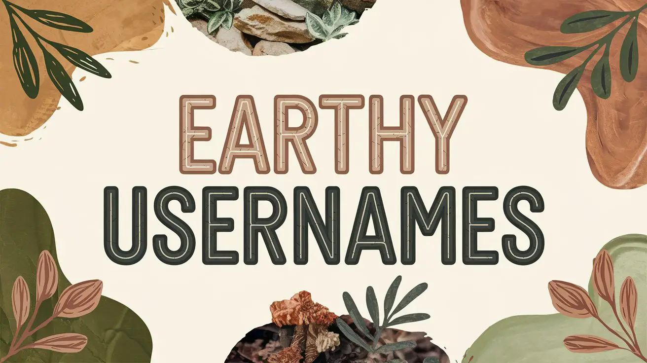 Earthy Usernames