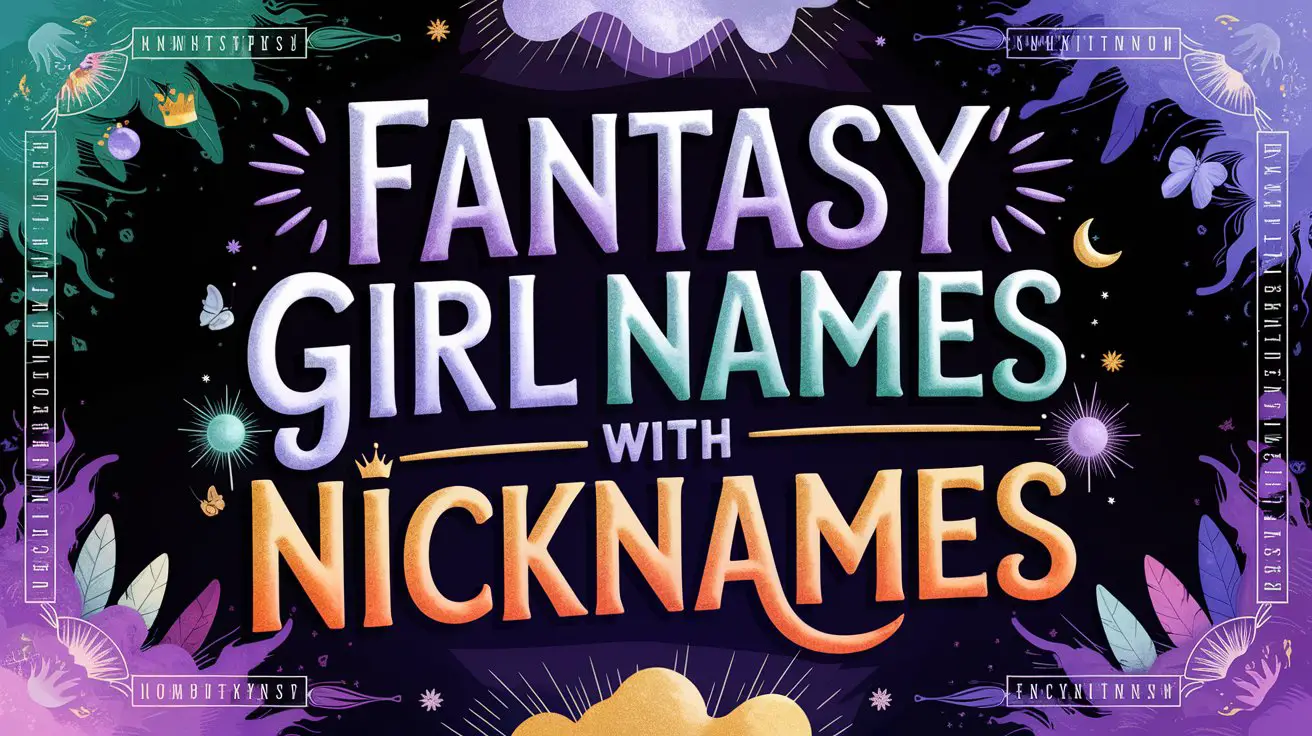 Fantasy Girl Names with Nicknames