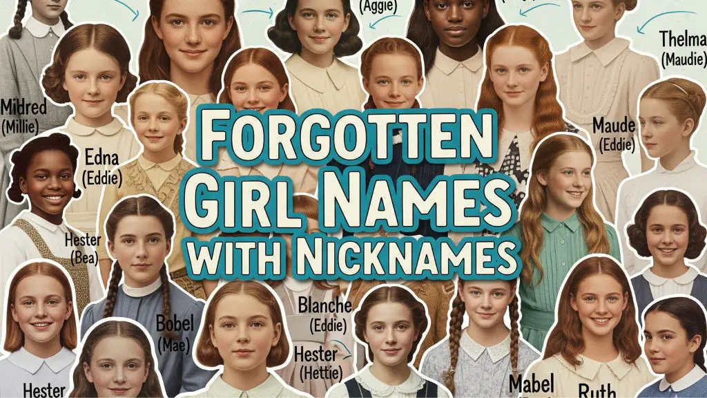 Forgotten Girl Names with Nicknames
