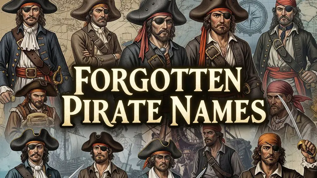 Forgotten Pirate Names