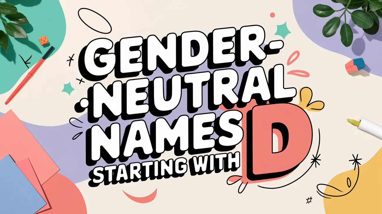 Gender-Neutral Names Starting With D