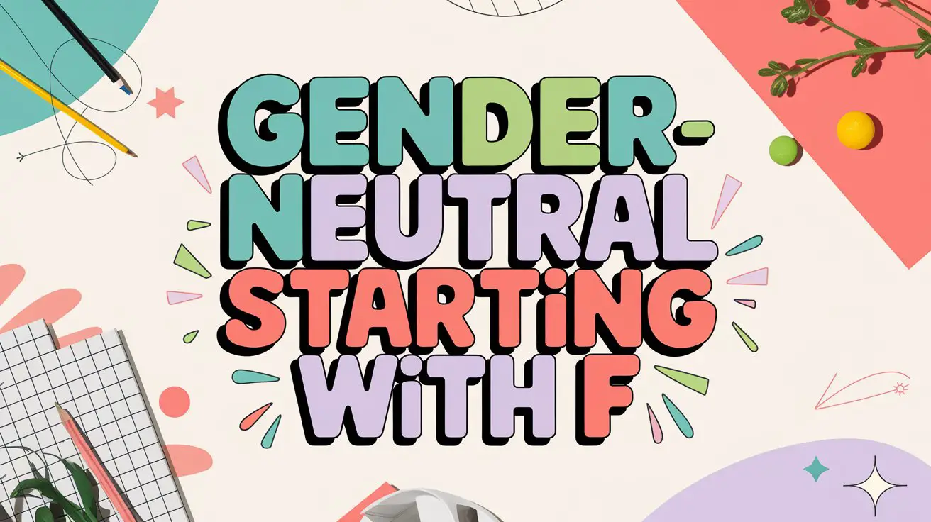 Gender-Neutral Names Starting With F