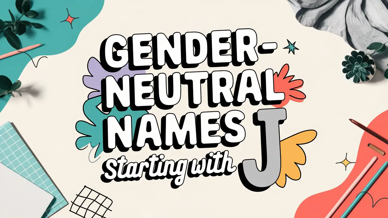 Gender-Neutral Names Starting With J