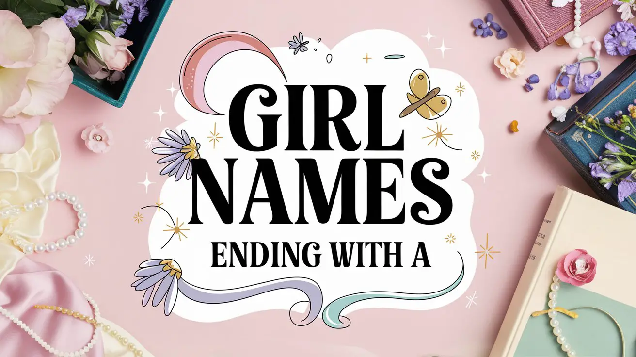 Girl Names Ending with A