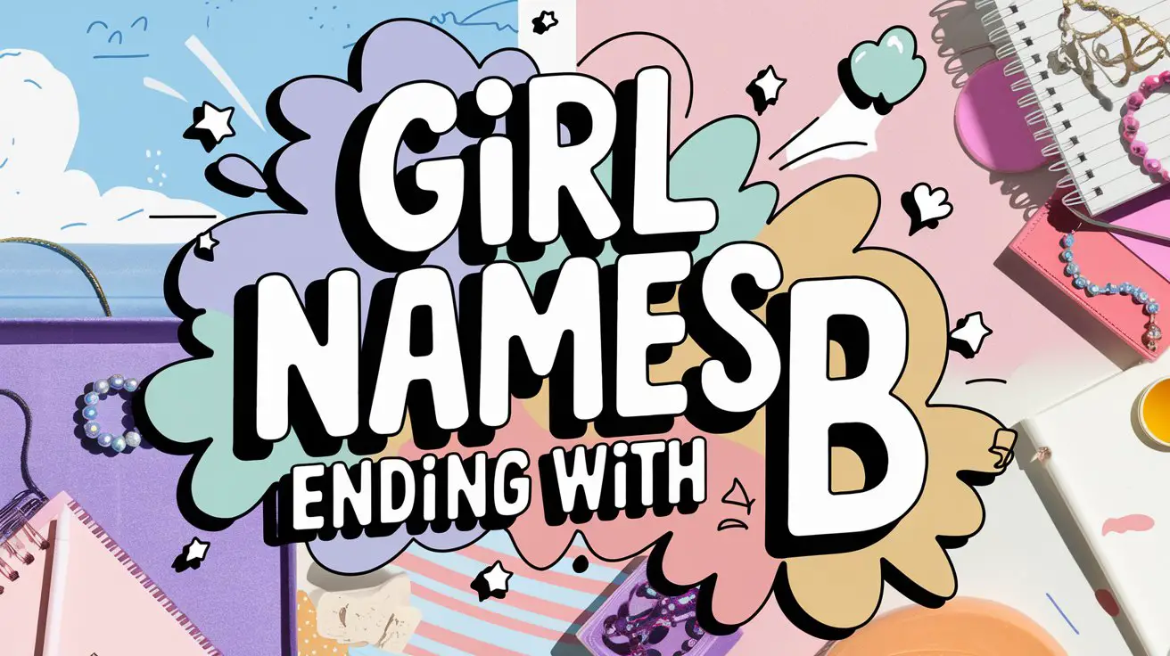 Girl Names Ending with B