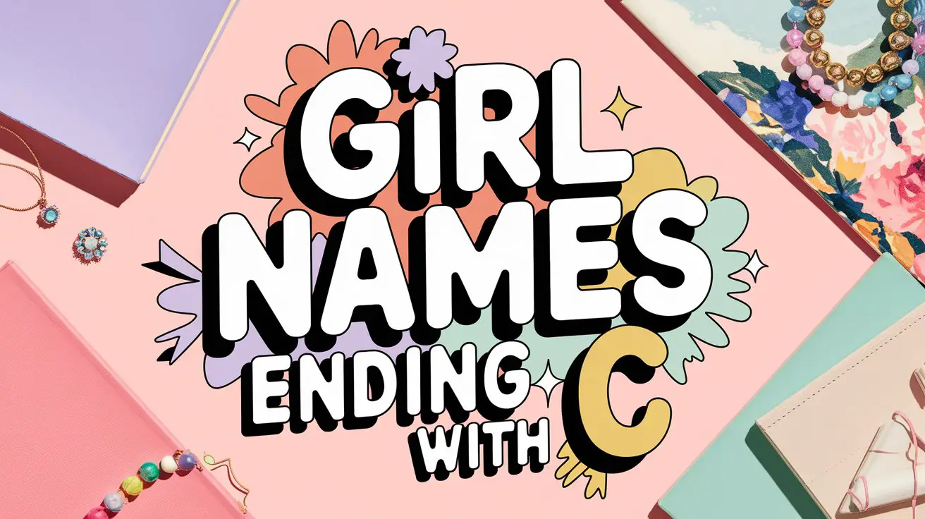 Girl Names Ending with C