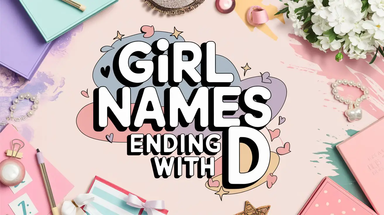 Girl Names Ending with D