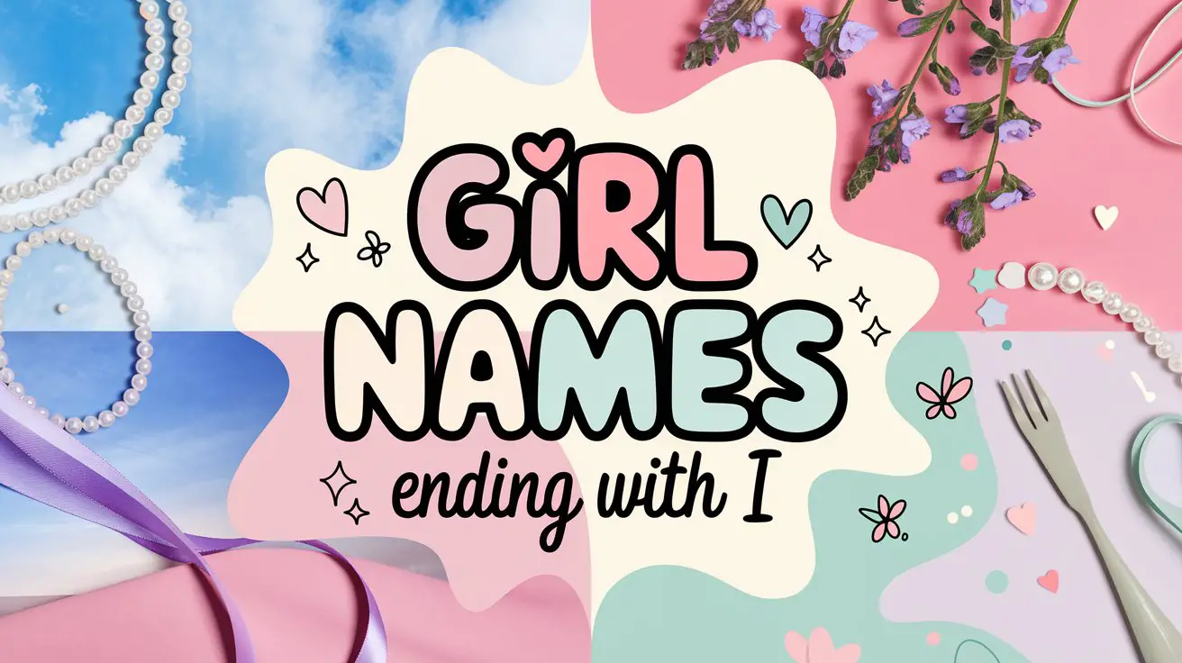 Girl Names Ending with I