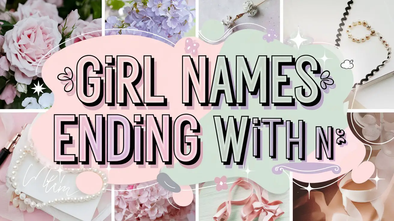 Girl Names Ending with N