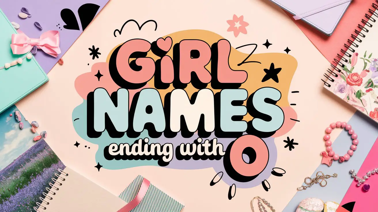 Girl Names Ending with O