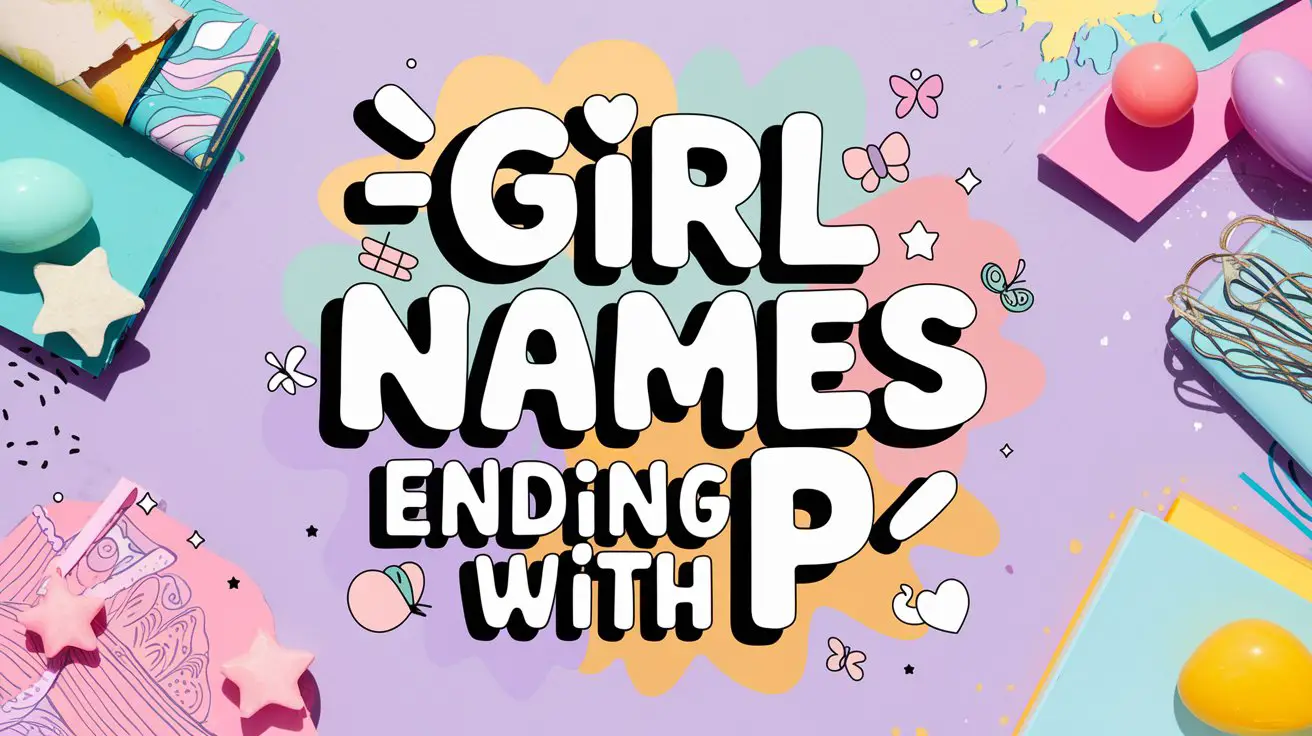 Girl Names Ending with P