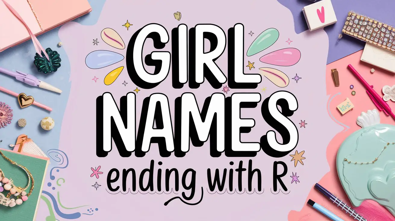 Girl Names Ending with R