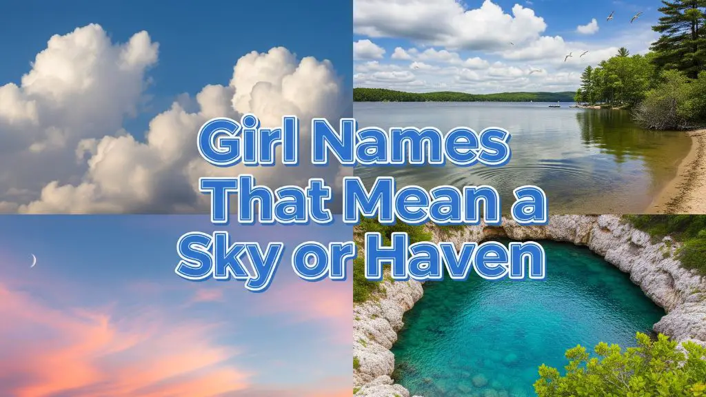 Girl Names That Mean Sky or Haven