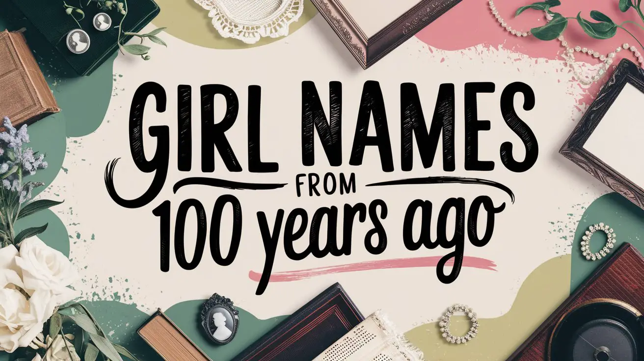 Girl Names from 100 Years Ago