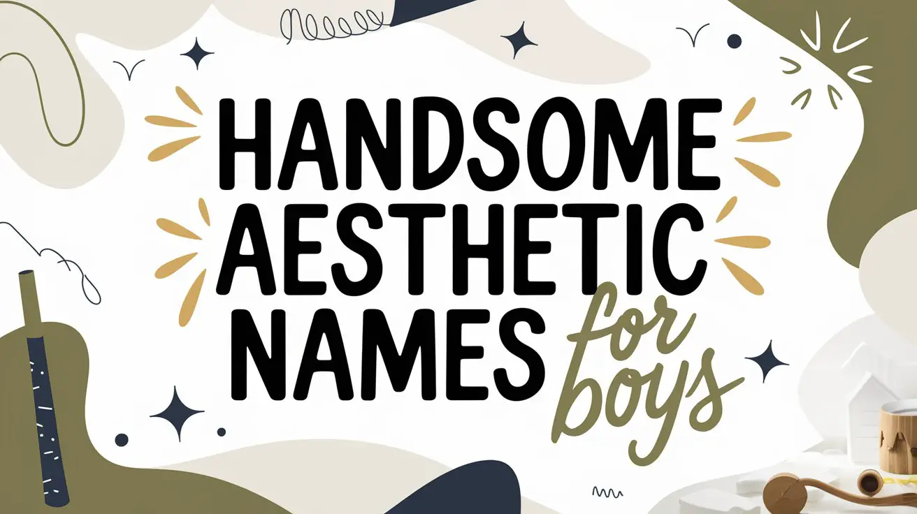 Handsome Aesthetic Names for Boys