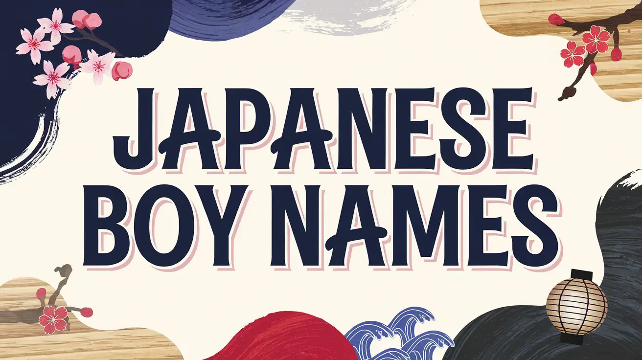 Japanese Boy Names