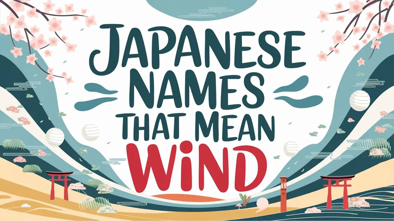 Japanese Names That Mean Wind