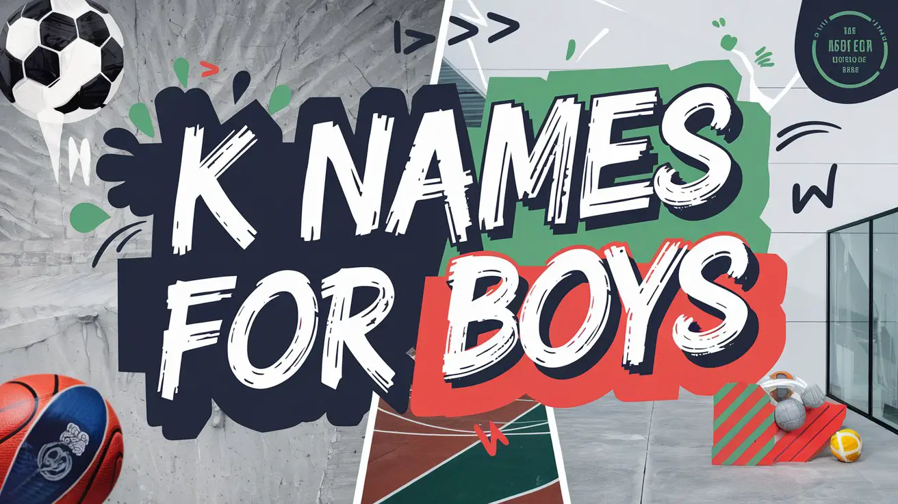 K Names for Boys