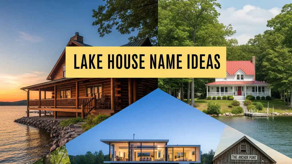 Lake House Name Ideas