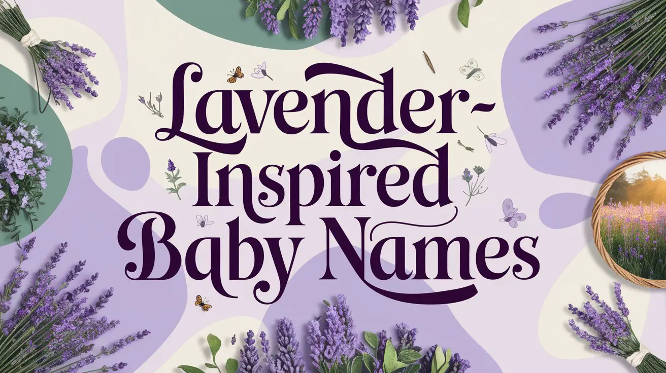 Lavender Inspired Baby Names