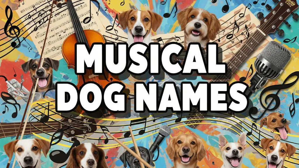 Musical Dog Names