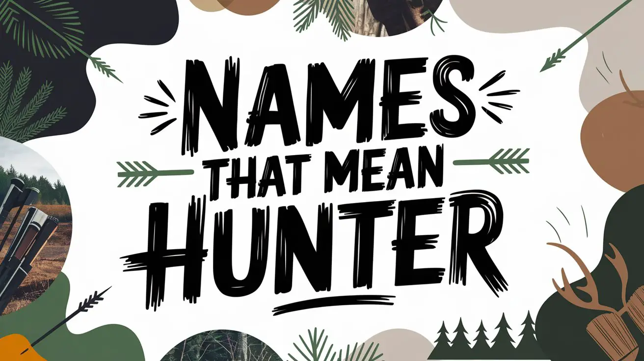 Names That Mean Hunter