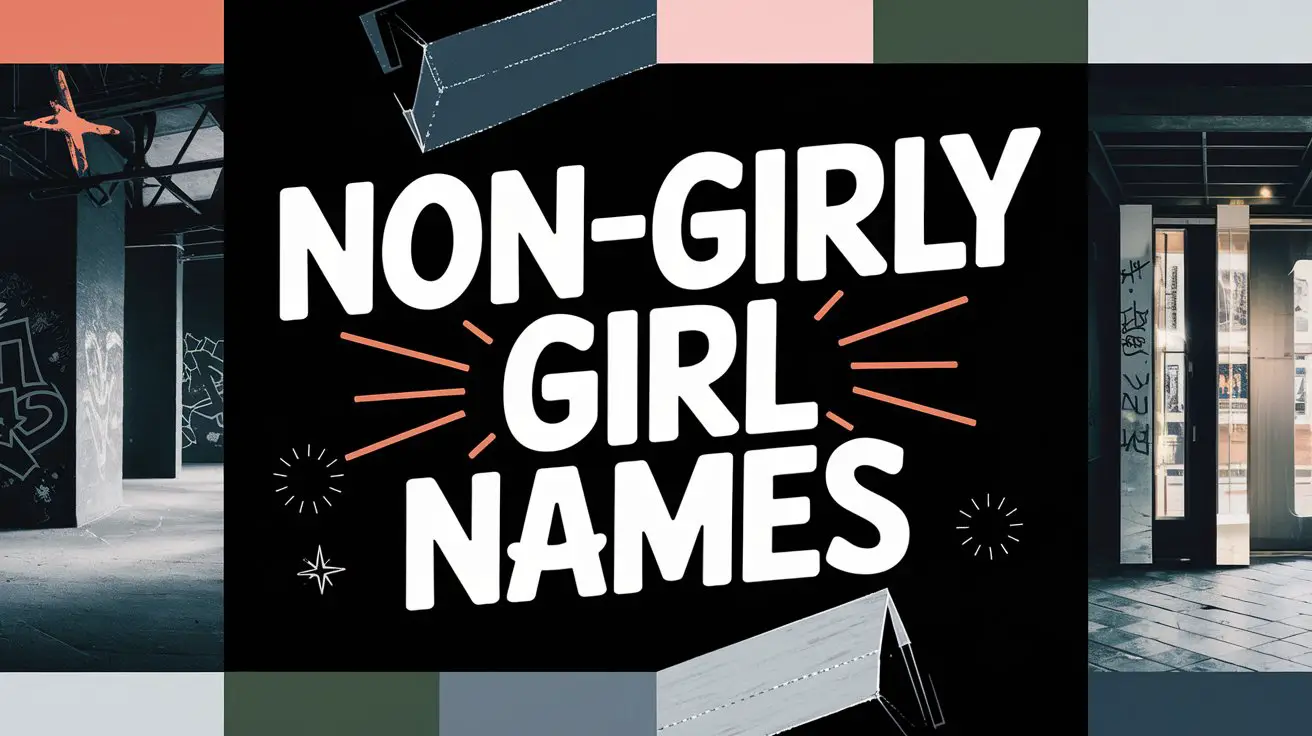Non-Girly Girl Names