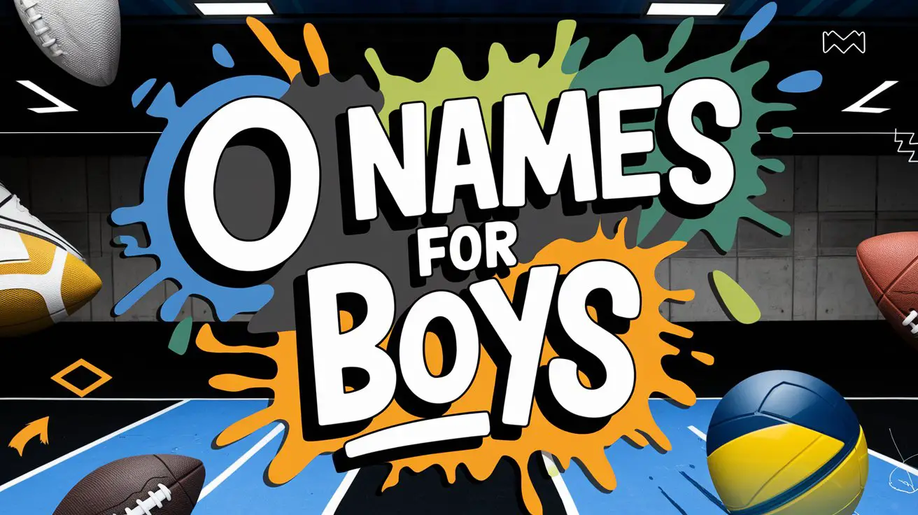O Names for Boys