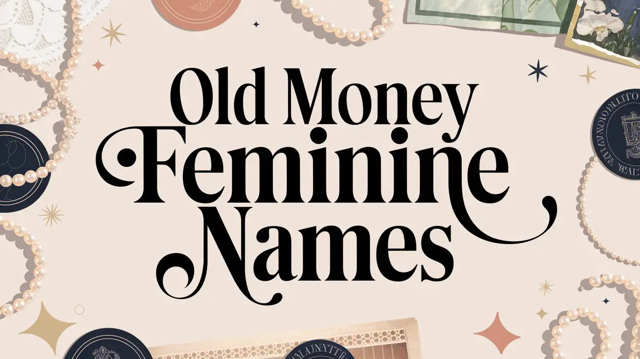 Old Money Feminine Names
